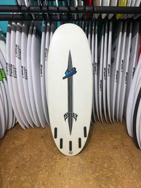 5'2 LOST BLACK DART BEAN BAG USED SURFBOARD (191098B)