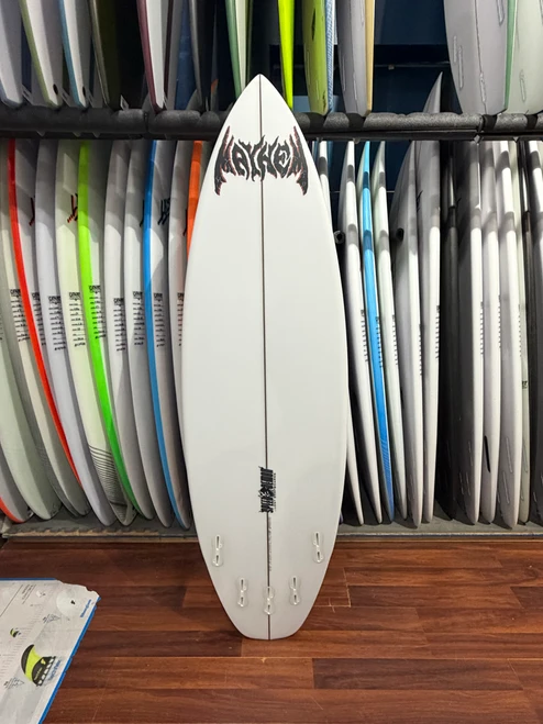 5'8 Lost Speed Demon Surfboard - Poly, 27.85L