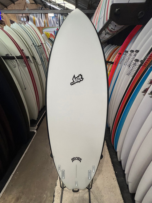 5'6 LOST BLACKSHEEP RNF TWINZER '96ER SURFBOARD (120127)