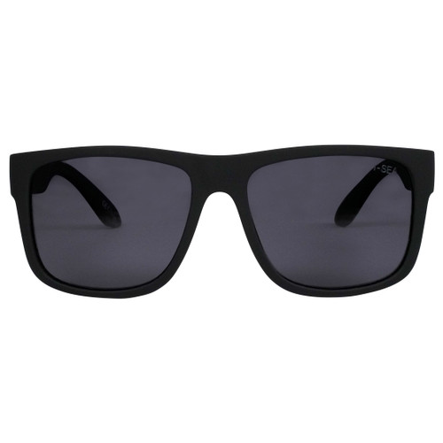 I-SEA CLOUDBREAK SUNGLASSES - BLACK/SMOKE POLARIZED (601570859885)
