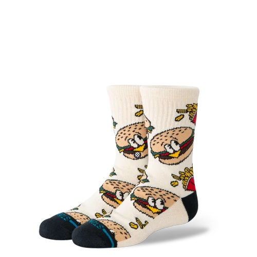STANCE KIDS COMBO MEAL CREW LARGE SOCK (K556C26COM)