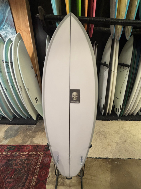 5'8 CHRISTENSON LANE SPLITTER SWALLOW SURFBOARD (B2888)