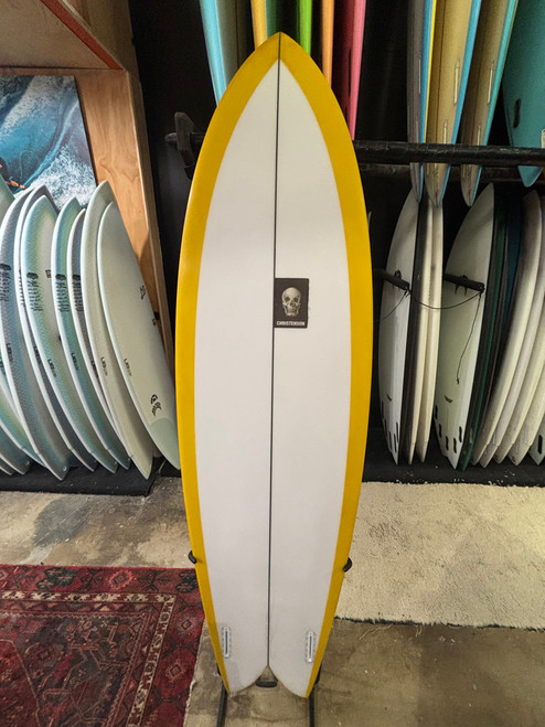 6'10 CHRISTENSON LONG PHISH SURFBOARD (B2893)
