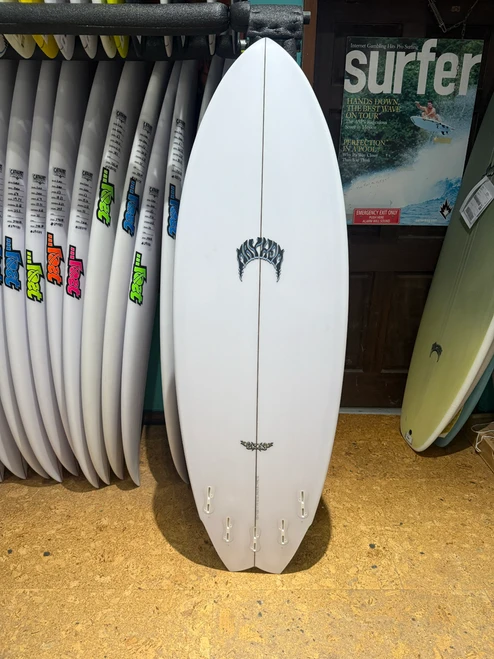 5'5 Lost Pisces Surfboard - Poly, 28.5L