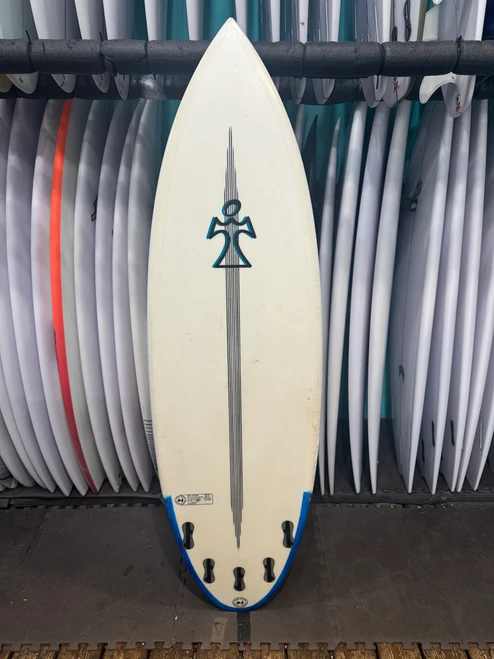 6'0 Inspired The Florida Board Used Surfboard - Black Dart, 34.5L