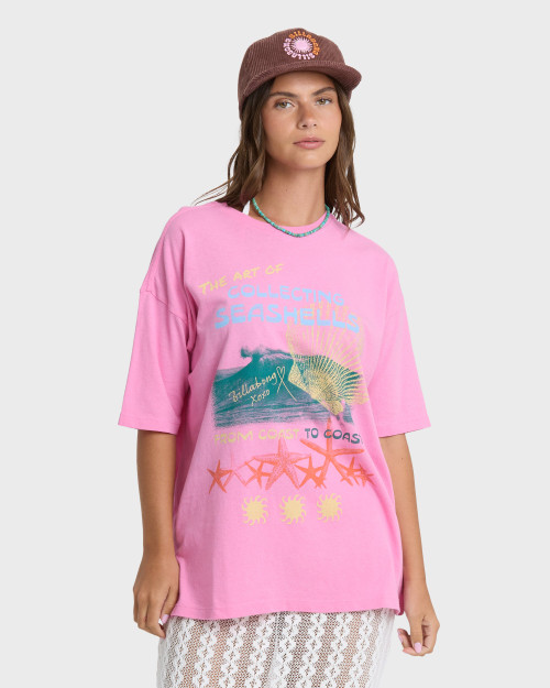 BILLABONG DISTANT STARS SS TEE WOMEN'S T-SHIRT (BL000875W)