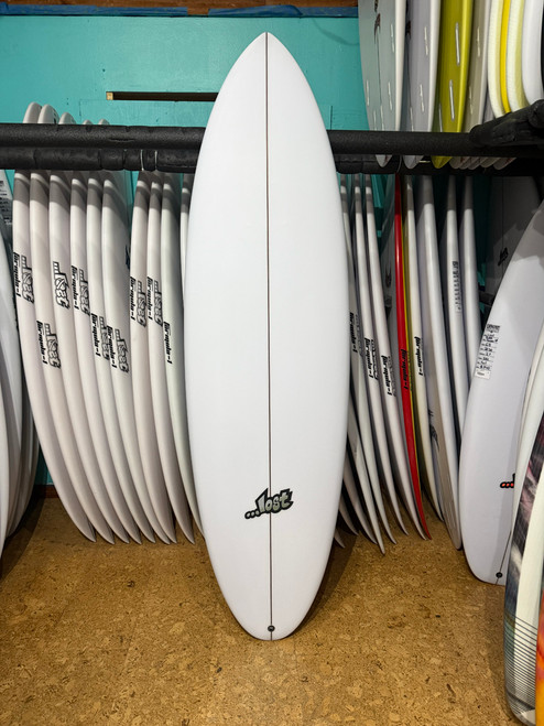 6'8 LOST PUDDLE JUMPER ROUND PIN SURFBOARD (297379)