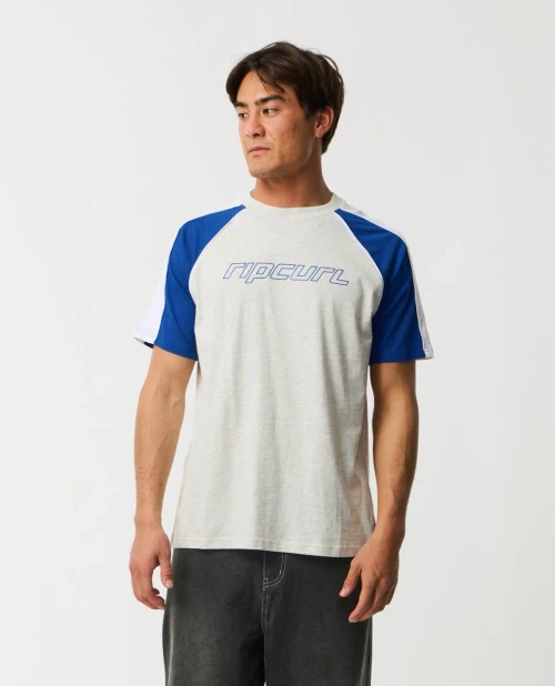 RIPCURL PANEL BEATER TEE (0ZJMTE-2141)