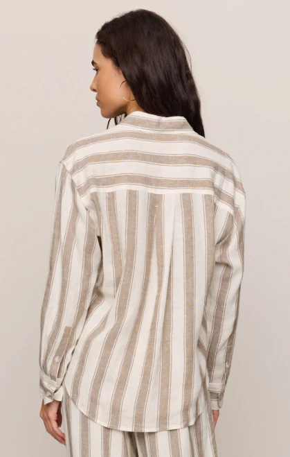 Z Supply the Perfect Striped Button Up