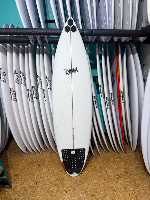 6'3 CHANNEL ISLANDS TWO HAPPY USED SURFBOARD (770104)