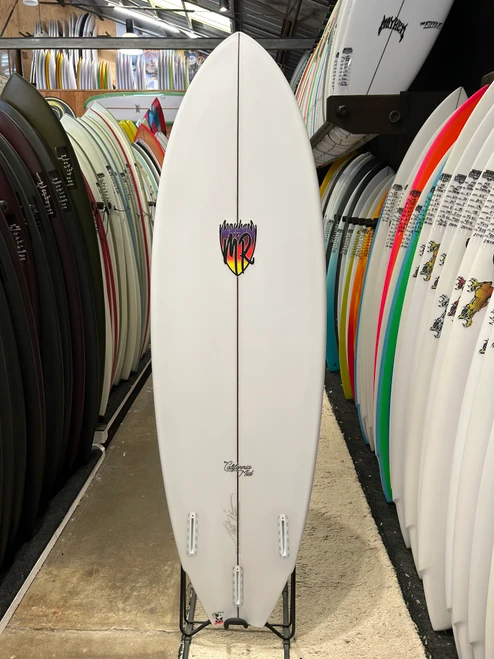 6'0 Lost MR X MB California Mid Surfboard - Poly, 35L