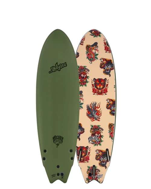 5'5 Catch Surf Odysea X Lost RNF Surfboard - Soft Top
