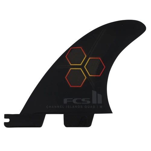 FCS II CI Upright Medium Quad Rear Fin Set