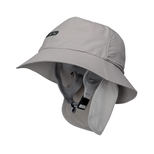 FCS ESSENTIAL SURF BUCKET HAT WARM GREY MEDIUM (AESB-03-WGY-MD)