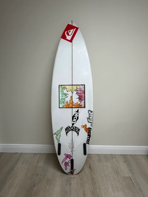 5'11 Lost Driver Pro Used Surfboard - Poly, 28.3L