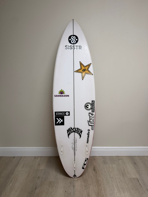 5'10 LOST WHIPLASH USED SURFBOARD (275873)