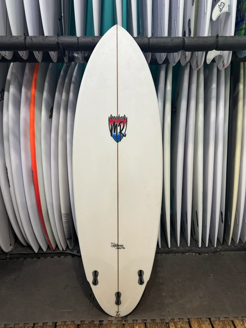 6'1 Lost CA Twin Pin Used Surfboard - Poly, 38L