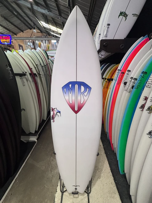 5'10 Mark Richards 1980 Retro Pro Surfboard - Poly, 33.28L