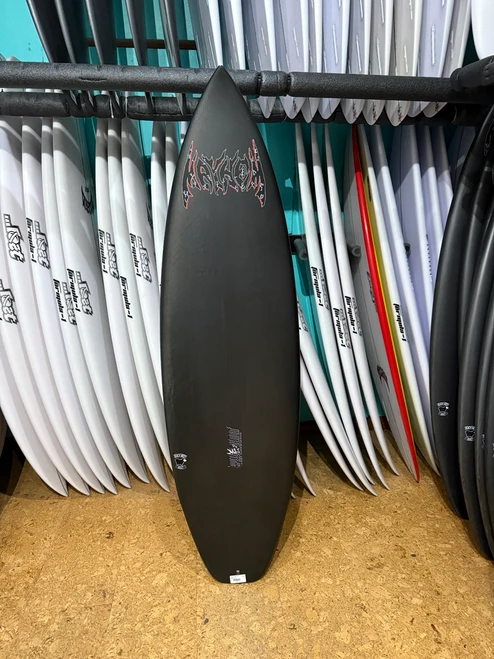 5'8 Lost Black Sheep Speed Demon Surfboard - 27.75L