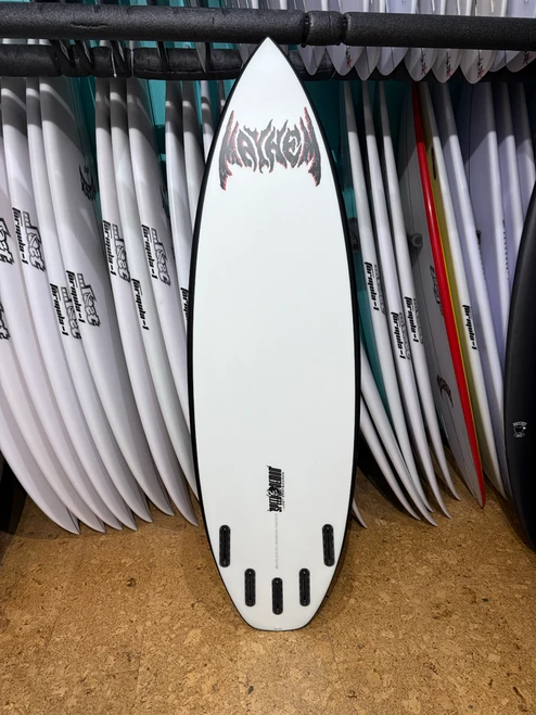 5'8 LOST BLACKSHEEP SPEED DEMON SURFBOARD (120428)