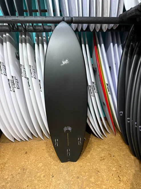 5'8 LOST DOUBLE DART RNF 96 SURFBOARD (120804 B)