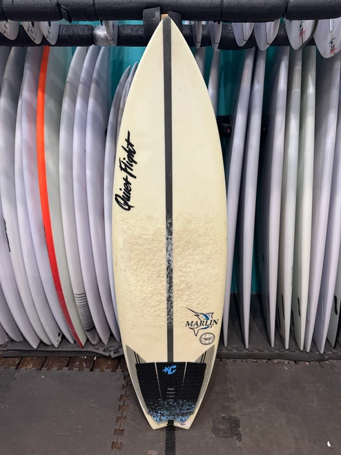 5'6 QUIET FLIGHT MARLIN SWALLOW USED SURFBOARD (61780)