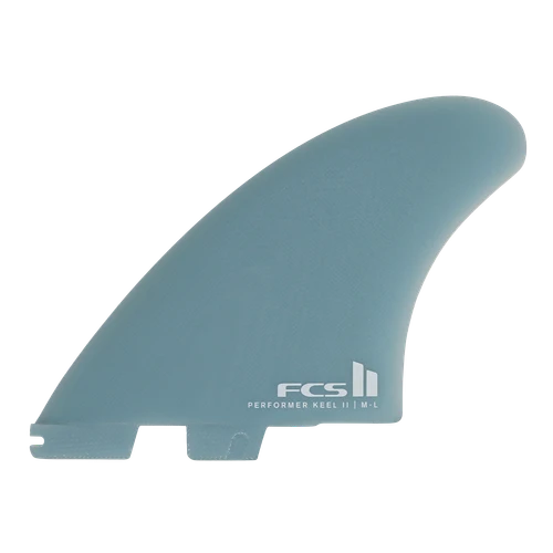 FCS II PERFORMER KEEL PG TWIN FIN SET L-XL FLUX