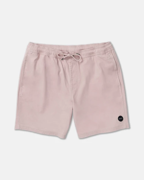 RVCA ESCAPE ELASTIC 17" SHORT PALE MAUVE - Pal