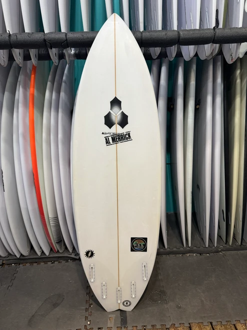 6'2 CHANNEL ISLANDS BETTER EVERY DAY USED SURFBOARD (04845)