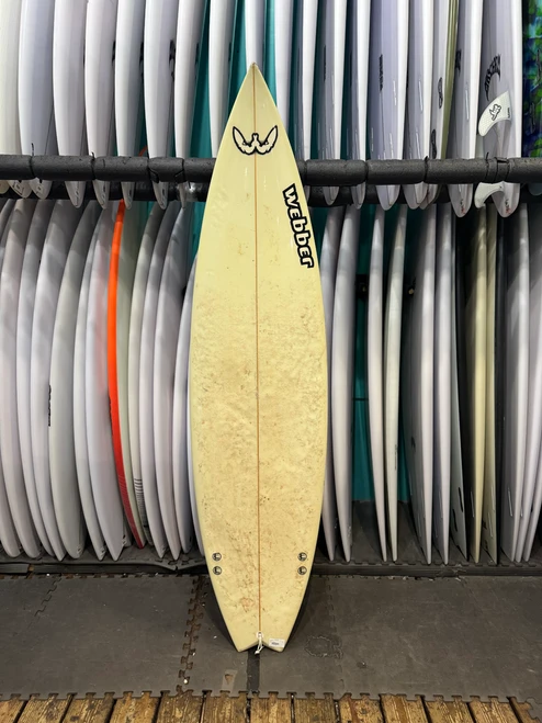 6'8 WEBBER USED SURFBOARD (0992)