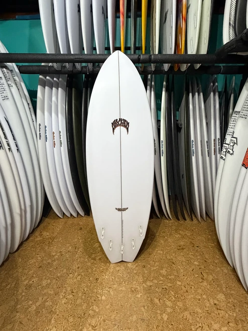 5'8 Lost Pisces Surfboard - Poly, 32.5L