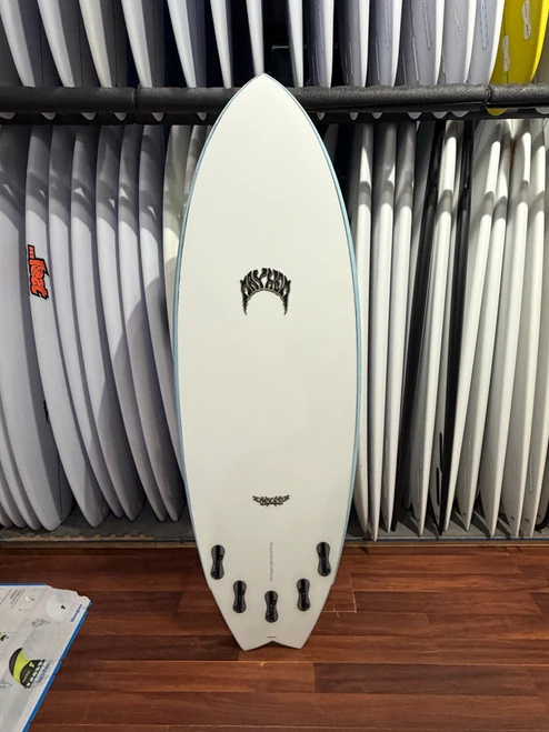 5'6 Lost Blacksheep Pisces Surfboard, 29.7L