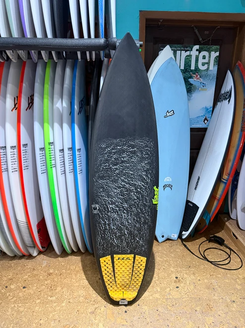 5'9.5 LOST BLACKSHEEP SUB DRIVER 3.0 SQUASH USED SURFBOARD (280541)