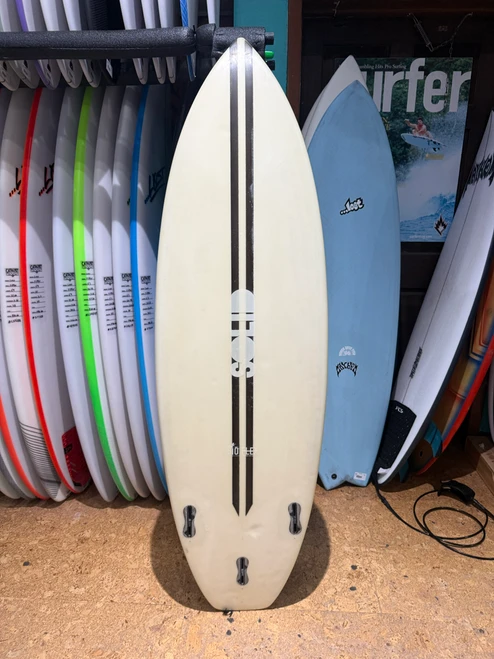 5'7 Ohara Duck Sauce Used Surfboard, 27.5L
