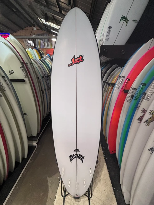 7'4 Lost Crowd Killer Round Surfboard - Poly, 51.5L