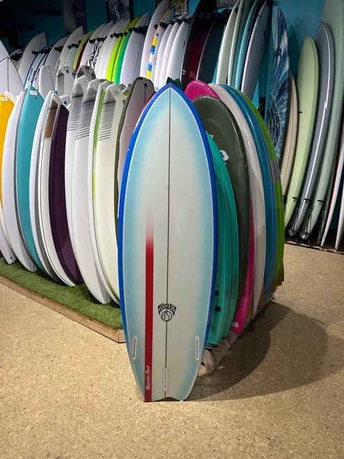 5'6 LOST MICKS TAPE REGULAR USED SURFBOARD (249351)
