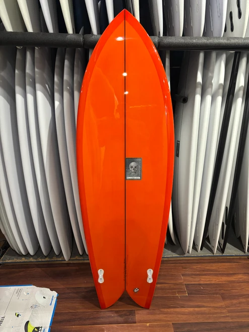 5'10 Christenson Fish Surfboard - Poly