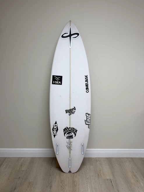 6'2 Lost Driver Pro Used Surfboard - Poly, 33.45L