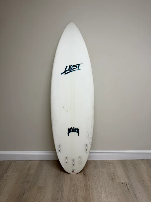 5'9 LOST LIGHTSPEED II THE RIPPER ROUND USED SURFBOARD (275713)