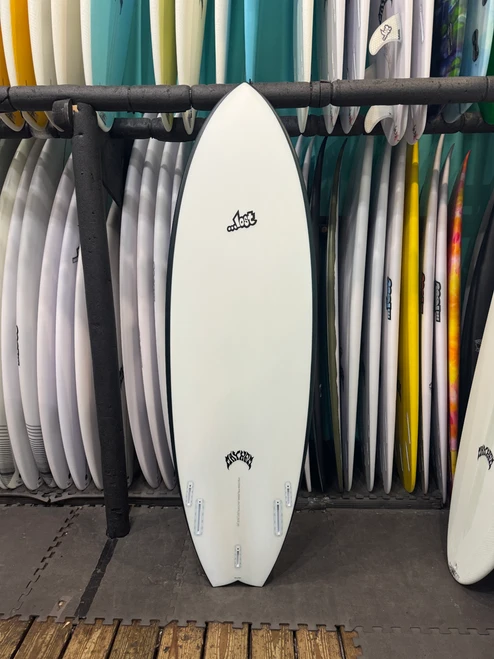 5'10 Lost Blacksheep RNF Twinzer 96ER Surfboard, 34.1L