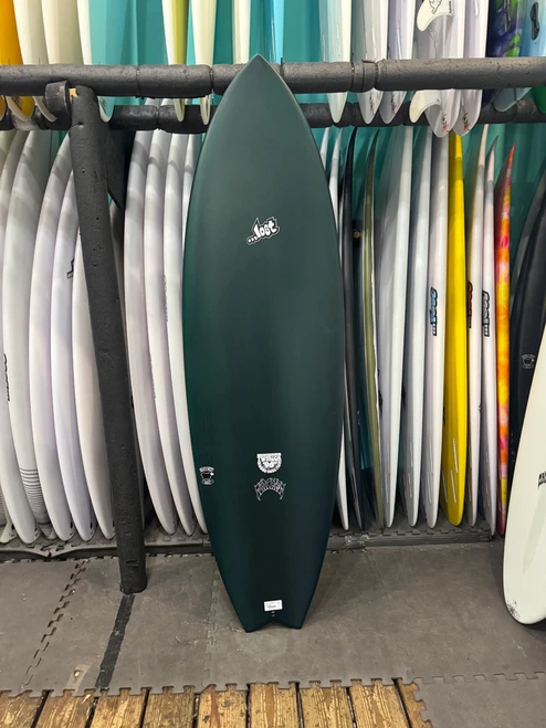 5'10 LOST BLACKSHEEP RNF TWINZER 96ER SURFBOARD (120968)