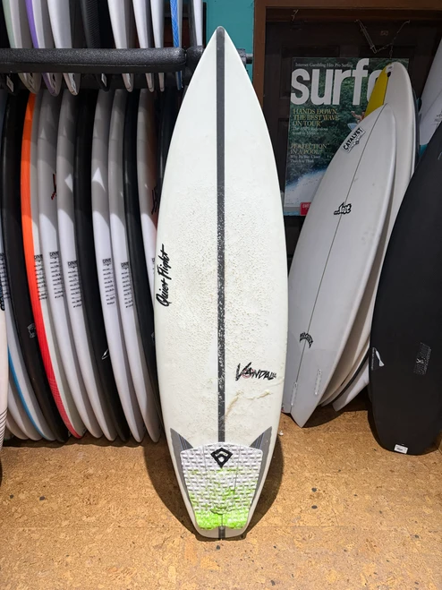 5'11 Quiet Flight Vandal Used Surfboard, 28.5L