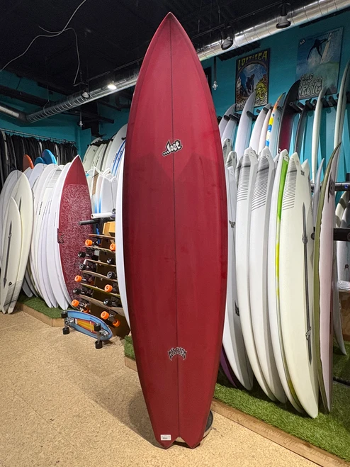 7'4 Lost Glydra Surfboard - Poly, 56.5L