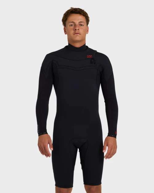 Billabong Men's 2/2mm Absolute Ultra Chest Zip Long Sleeve Springsuit