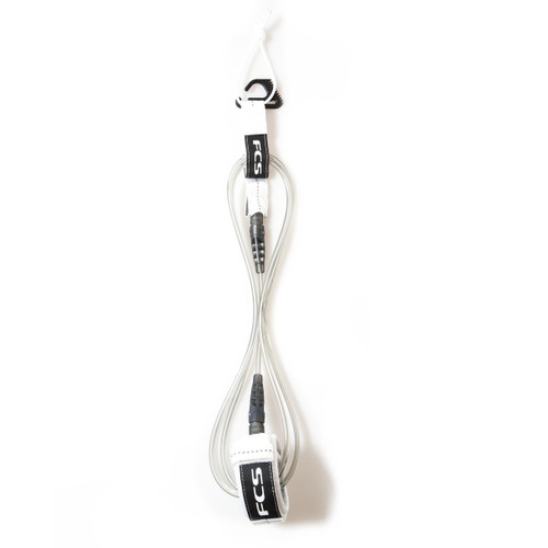 FCS 6' COMP ESSENTIAL LEASH (2019-WHT-06F)