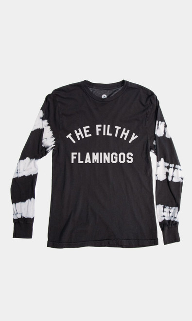 DUVIN THE FILTHY FLAMINGOS LS TEE BLACK (DLS11010BLK)