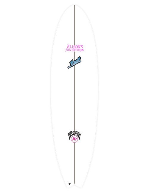 7'10 ALISONS ADVENTURE CROWD KILLER WHITE FUT (SO710CFUT)