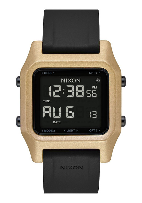 NIXON STAPLE WATCH (BLACK/GOLD)(A1309-010-00) NIXON STAPLE WATCH (BLACK/GOLD)(A1309-010-00)