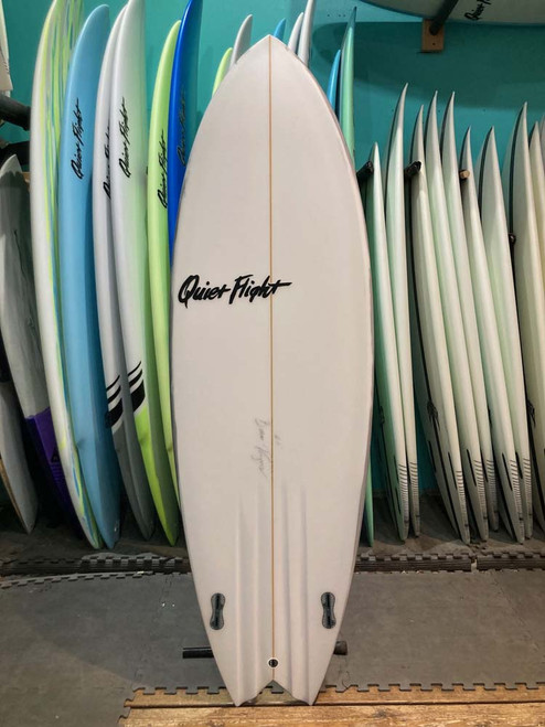 6'0 QUIET FLIGHT BAD FISH SURFBOARD (60541) - Catalyst