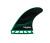 FUTURES F6 HC MEDIUM THRUSTER - GREEN (1165-182-00)